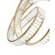 Candelabre, Lustre - Lustra LED moderna design deosebit CHARMES 120 auriu