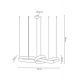 Candelabre, Lustre - Lustra LED moderna design deosebit CHARMES 160B crom