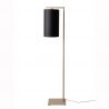 Lampa de podea Boston metal sand abajur negru