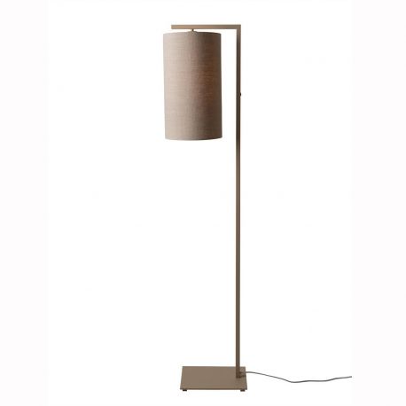Lampadare - Lampa de podea Boston metal sand abajur in inchis