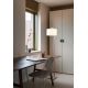 Lampadare - Lampa de podea Boston metal sand abajur alb