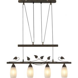 Pendule, Lustre suspendate - Lustra rustica suspendata reglabila metal ruginiu VENEZIA
