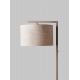 Lampadare - Lampa de podea Boston metal sand abajur in deschis