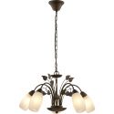 Candelabru rustic metal ruginiu VENEZIA 