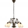 Candelabru rustic metal ruginiu VENEZIA 