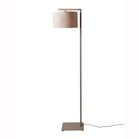 Lampadare - Lampa de podea Boston metal sand abajur in inchis
