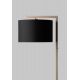 Lampadare - Lampa de podea Boston metal sand abajur negru