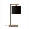 Veioza Boston metal sand abajur negru