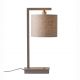 Veioza metal sand si abajur in deschis Boston