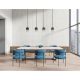 Pendule, Lustre suspendate - Lustra suspendata cu 4 Spoturi metal negru LUCERO