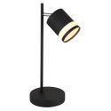 Lampa de masa cu Spot directionabil metal negru LUCERO