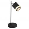 Lampa de masa cu Spot directionabil metal negru LUCERO