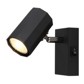 Aplice cu Spot - Aplica cu Spot directionabil metal negru JAMES