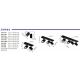Aplice cu Spot - Aplica cu Spot directionabil metal negru JAMES
