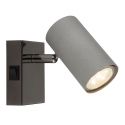 Aplica cu Spot directionabil metal negru gri ROBBY