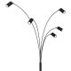 Lampadare - Lampadar cu 5 spoturi directionabile metal negru ROBBY