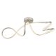 Plafoniere - Plafoniera LED 4000K SWIRL nichel