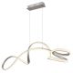 Lustra LED suspendata 4000K SWIRL nichel