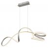 Lustra LED suspendata 4000K SWIRL nichel