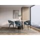 Scaune - Scaun dining design elegant Giro albastru inchis