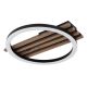 Plafoniere - Plafoniera LED riflaj cu efect de lemn TISHA