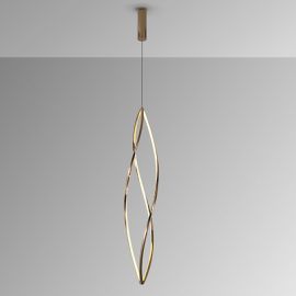 Pendule, Lustre suspendate - Lustra LED CCT cu telecomanda si inaltime reglabila Adele Large