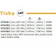 Plafoniere - Plafoniera LED riflaj cu efect de lemn TISHA