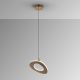 Pendule, Lustre suspendate - Lustra Pendul LED auriu roze Mirena