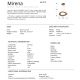 Pendule, Lustre suspendate - Lustra auriu roze LED CCT cu telecomanda Mirena D50