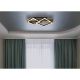 Plafoniere - Plafoniera LED riflaj MDF cu efect de lemn OBRIEN
