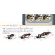 Plafoniere - Plafoniera LED riflaj MDF cu efect de lemn OBRIEN