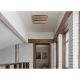 Plafoniere - Plafoniera LED riflaj MDF cu efect de lemn HAYDEN 30x30cm