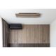 Plafoniere - Plafoniera LED riflaj MDF cu efect de lemn HAYDEN 80x20cm
