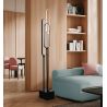 Lampadar LED modern Colette auriu roze, negru