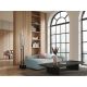 Lampadare - Lampadar LED modern Colette auriu roze, negru