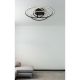 Plafoniere - Plafoniera LED rotativa orientabila metal negru KOMBOS