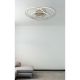 Plafoniere - Plafoniera LED rotativa orientabila metal nichel KOMBOS