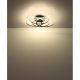 Plafoniere - Plafoniera LED rotativa orientabila metal negru KOMBOS