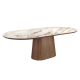 Masa marmura portelanata Walnut 240x120cm