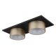 Plafoniere - Plafoniera LED negru sampanie RAYMOND 2L