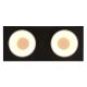 Plafoniere - Plafoniera LED negru sampanie RAYMOND 2L