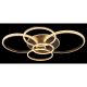 Plafoniere - Plafoniera LED metal antracit cristale acrilice LORELEI