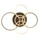 Plafoniere - Plafoniera LED metal antracit cristale acrilice LORELEI