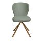 Scaune - Scaun pivotant piele sintetica verde deschis Chair