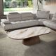 Masute Living - Masuta cu blat din marmura portelanata Walnut 160x80cm