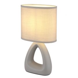 Veioze - Lampa de masa ceramica gri TRIANGLE