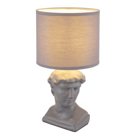 Veioze - Lampa de masa ceramica gri HERMES