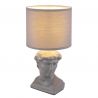 Lampa de masa ceramica gri HERMES