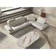 Console - Consola cu blat din marmura portelanata Walnut 180x45cm