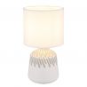 Lampa de masa ceramica alba RELA